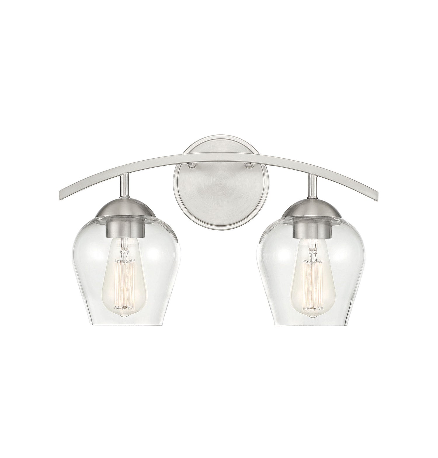 Meridian M80031 2-Light Bathroom Vanity Light