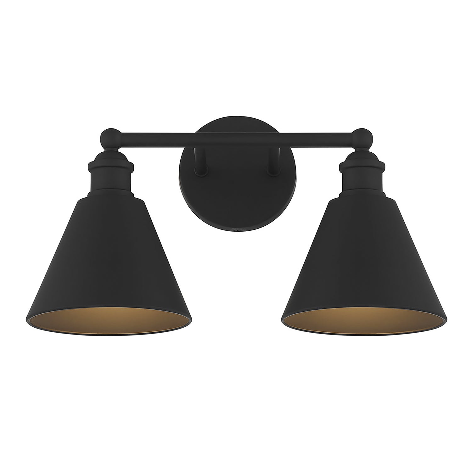 Meridian M80063 2-Light Bathroom Vanity Light