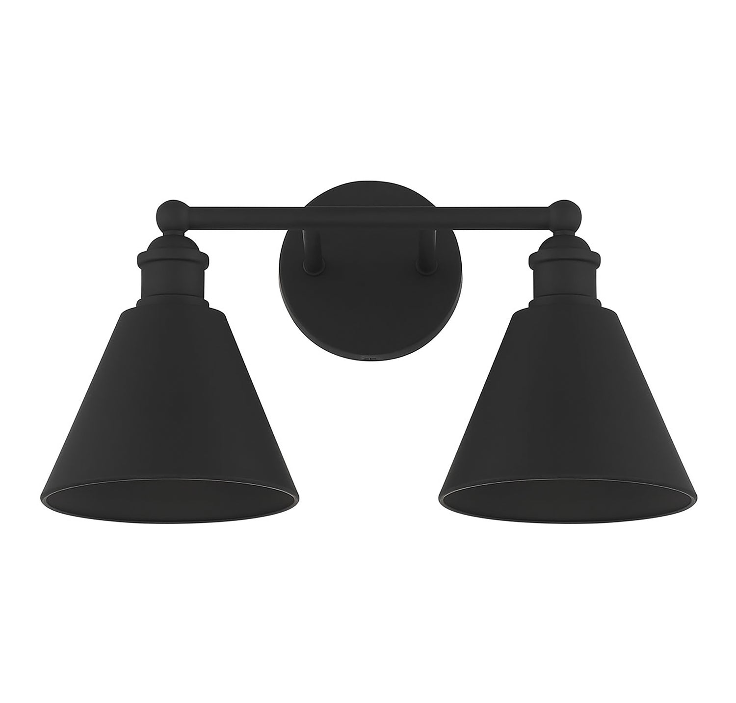 Meridian M80063 2-Light Bathroom Vanity Light