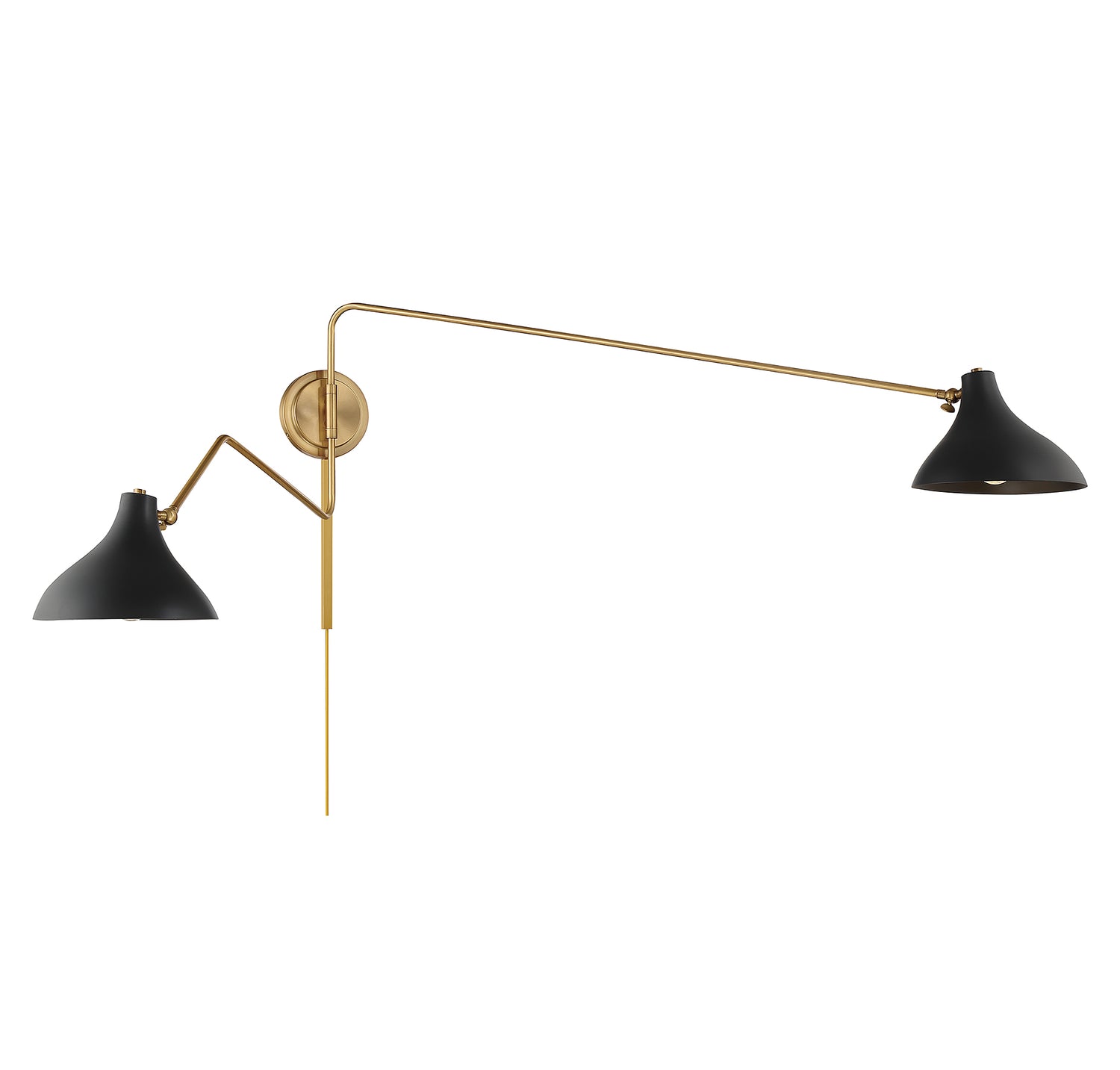 Meridian M90088MBK 2-Light Wall Sconce