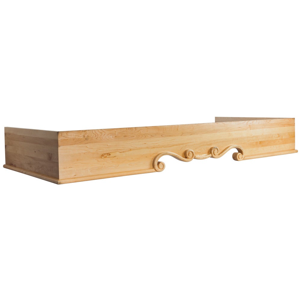 Hardware Resources Carved Wood Accent — MRH-1-72MP