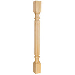 3-1/2" W x 3-1/2" D x 42" H Cherry Reed Post
