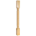 3-1/2" W x 3-1/2" D x 42" H Rope Post