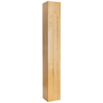 5" W x 5" D x 35-1/2" H Maple Square Post