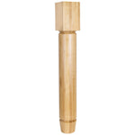 5" W x 5" D x 35-1/2" H Alder Round Arts & Crafts Post