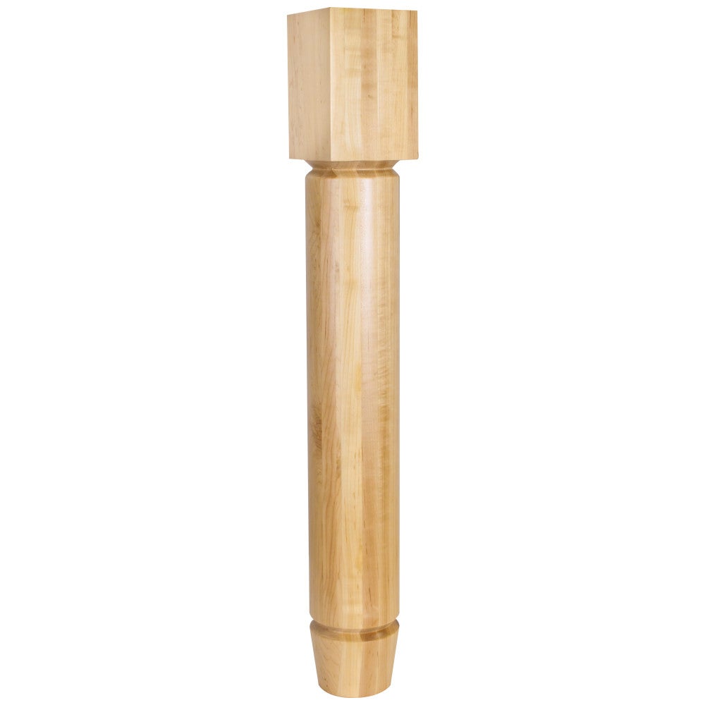 5" W x 5" D x 35-1/2" H Alder Round Arts & Crafts Post