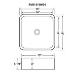 Ruvati RVB1515WG4