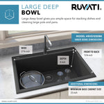 Ruvati RVG1030BK