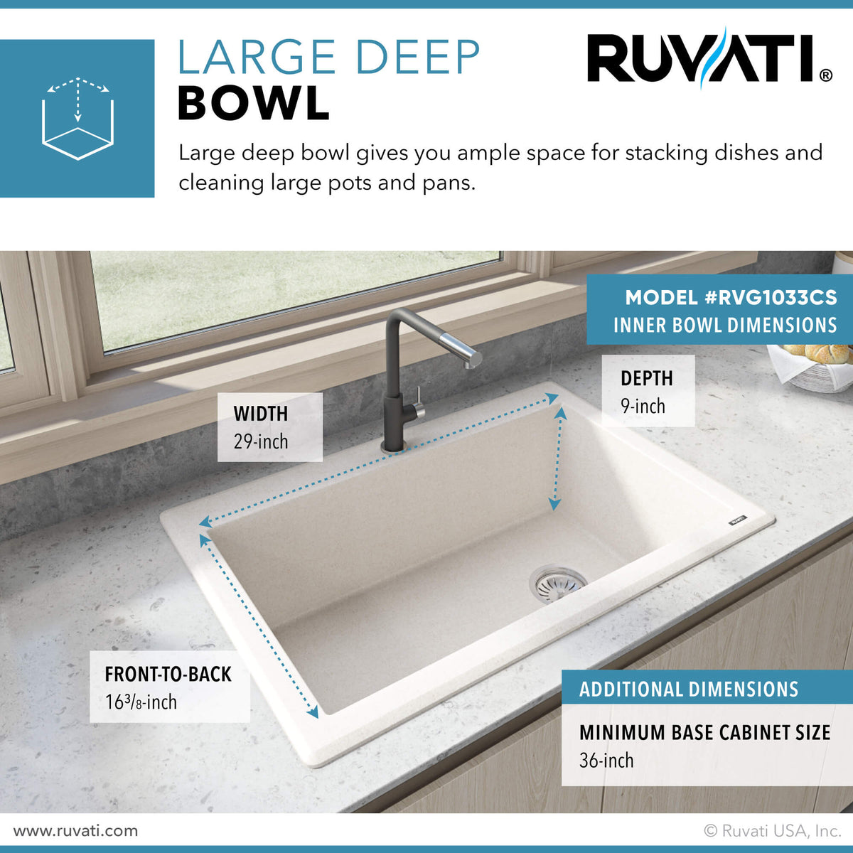 Ruvati RVG1033CS