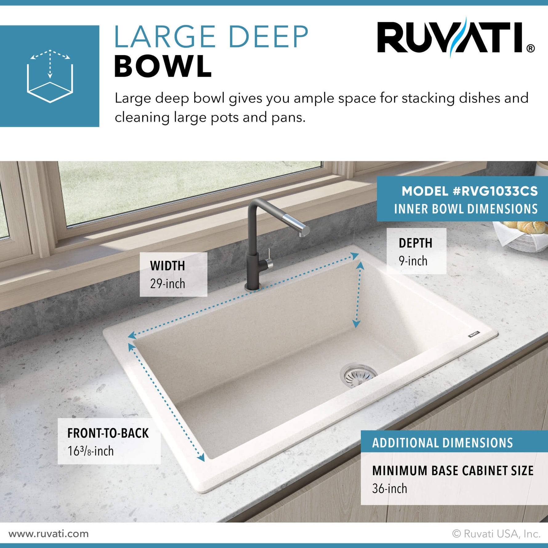Ruvati RVG1033CS