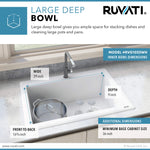 Ruvati RVG1033WH