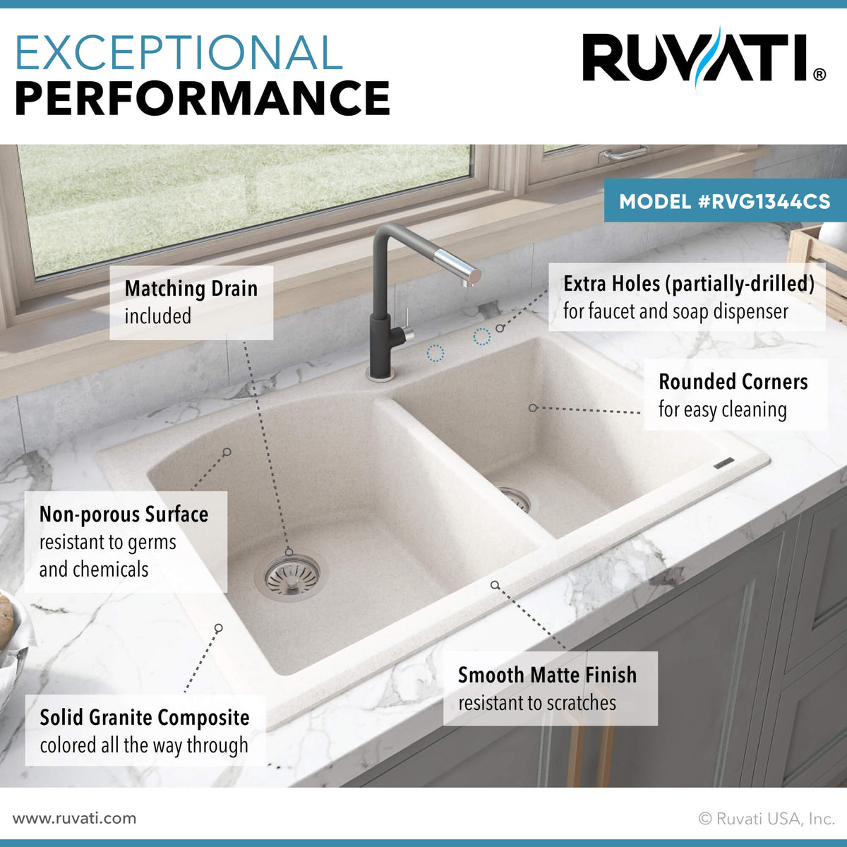 Ruvati RVG1344CS