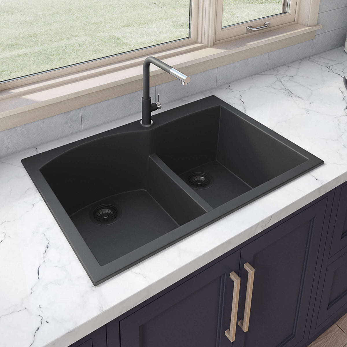 Ruvati RVG1345BK