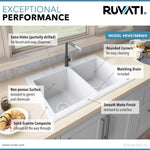 Ruvati RVG1388WH