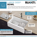 Ruvati RVG1533WH