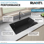Ruvati RVG2033BK