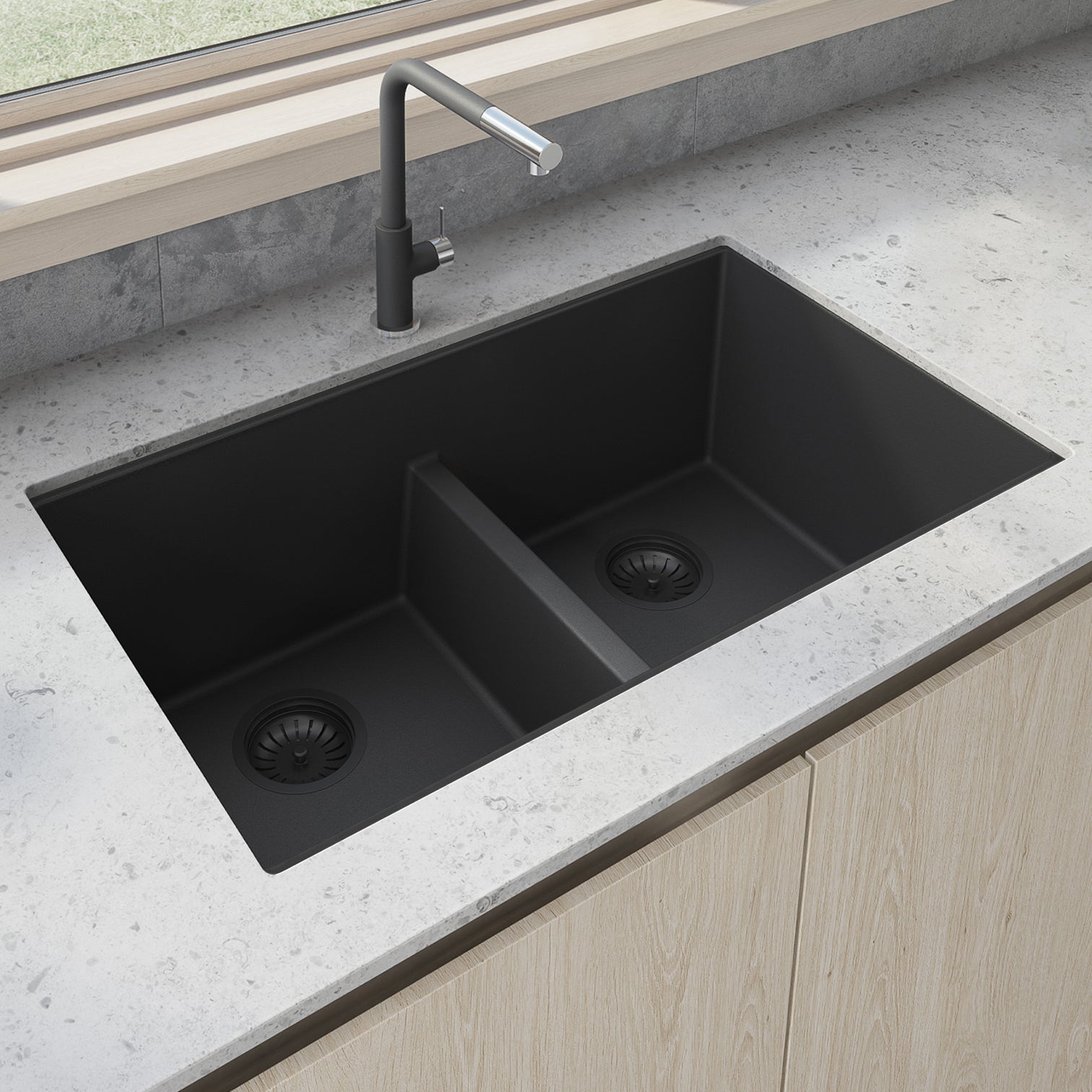 Ruvati RVG2385BK