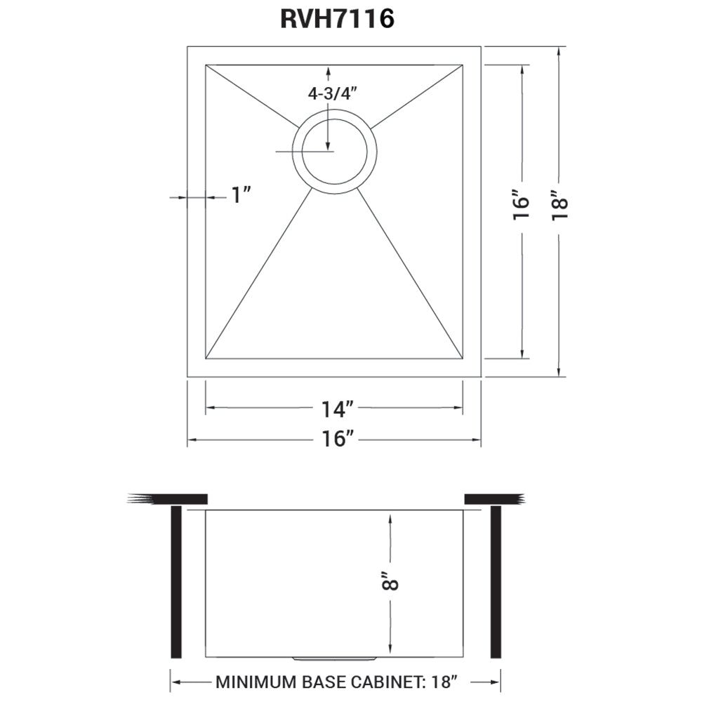 Ruvati RVH7116