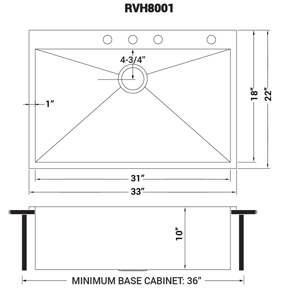 Ruvati RVH8001