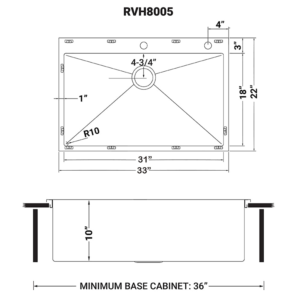 Ruvati RVH8005