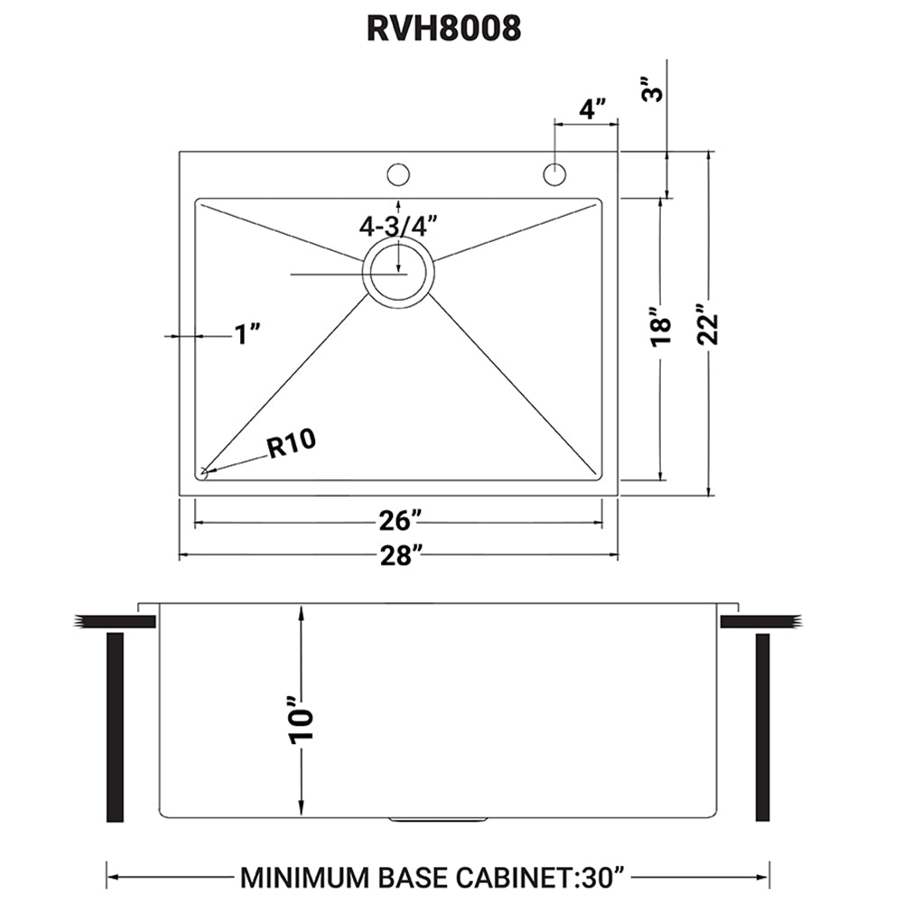 Ruvati RVH8008