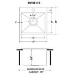 Ruvati RVH8115