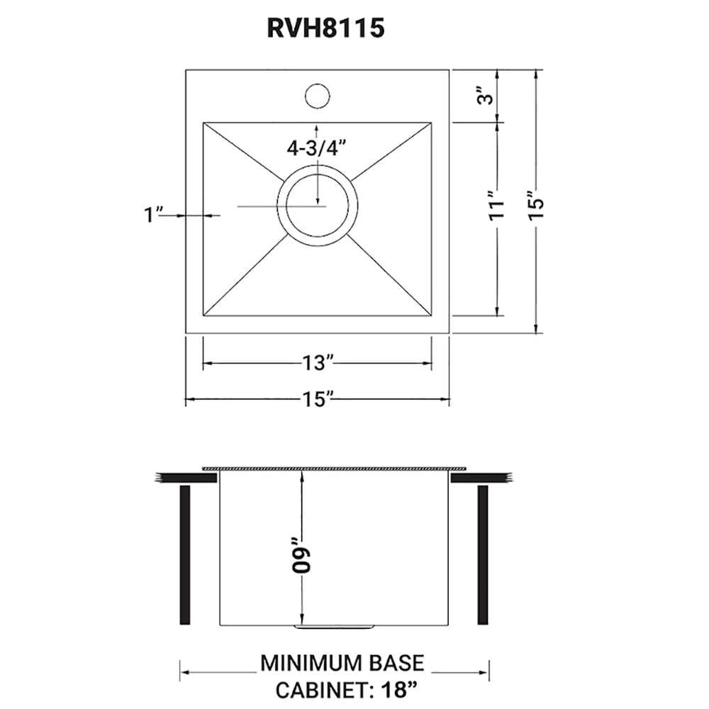 Ruvati RVH8115