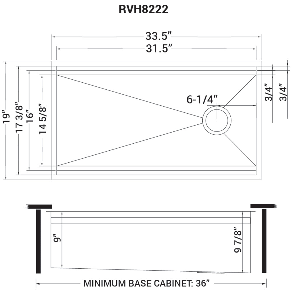 Ruvati RVH8222