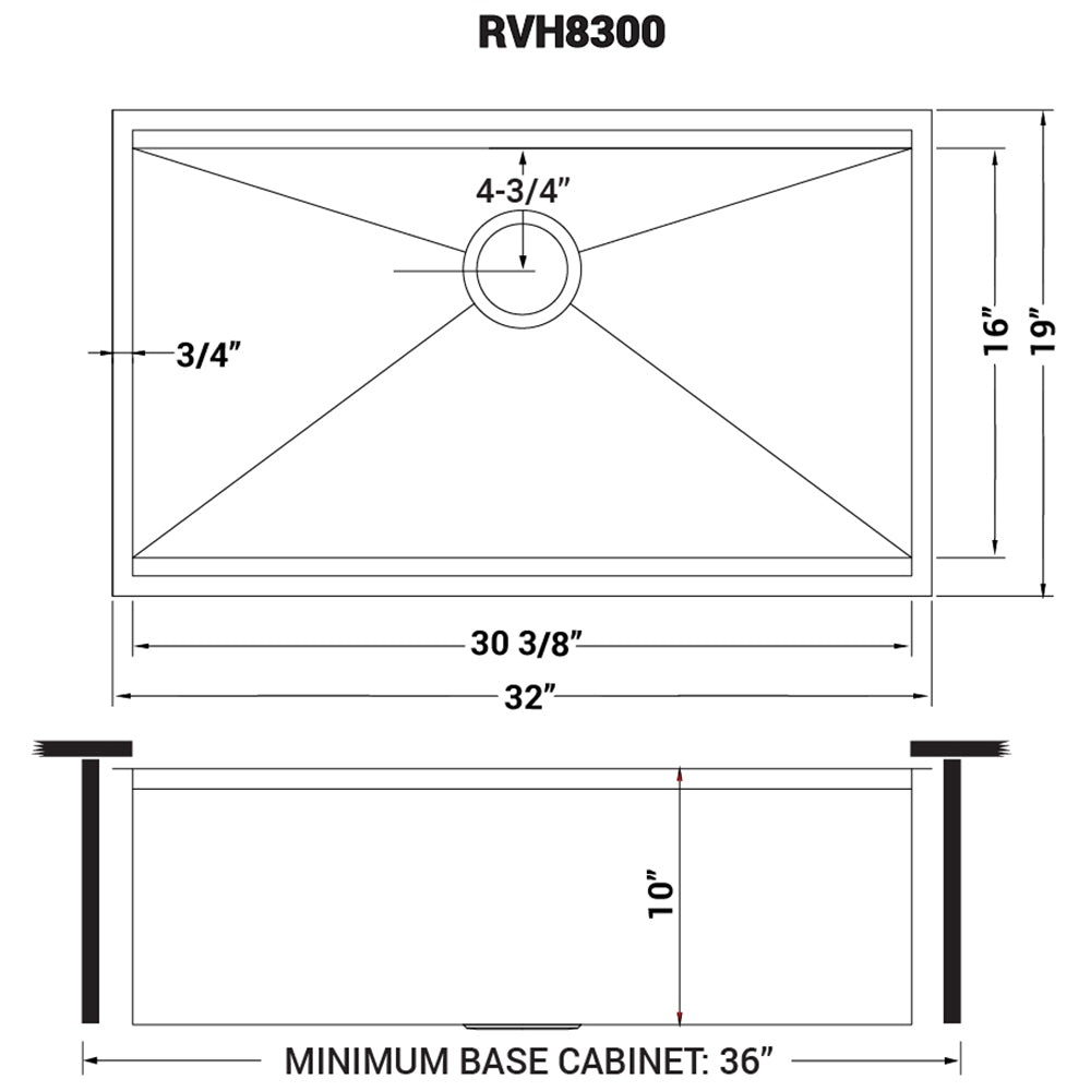 Ruvati RVH8300