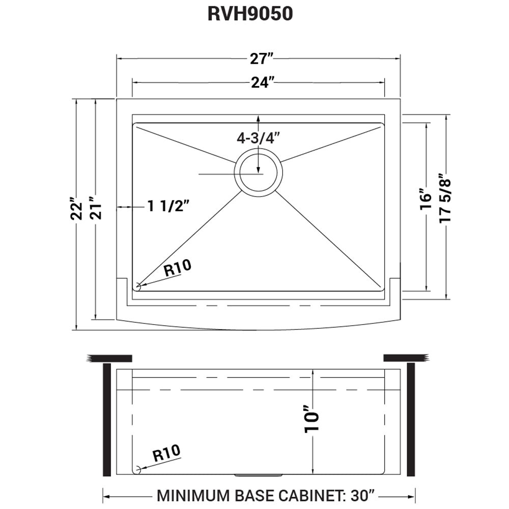 Ruvati RVH9050