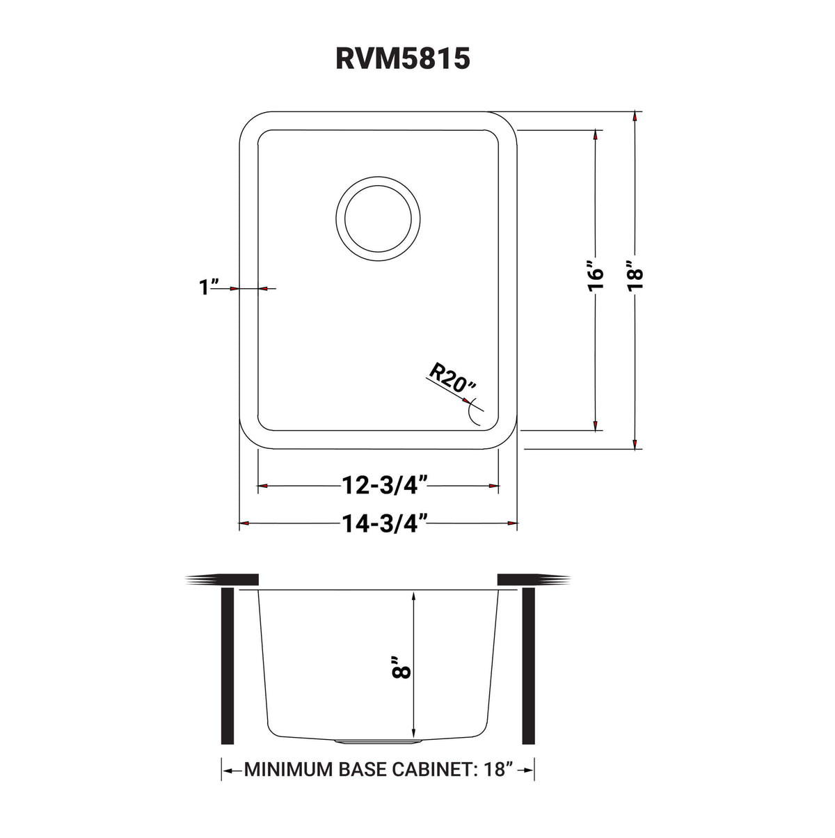 Ruvati RVM5815