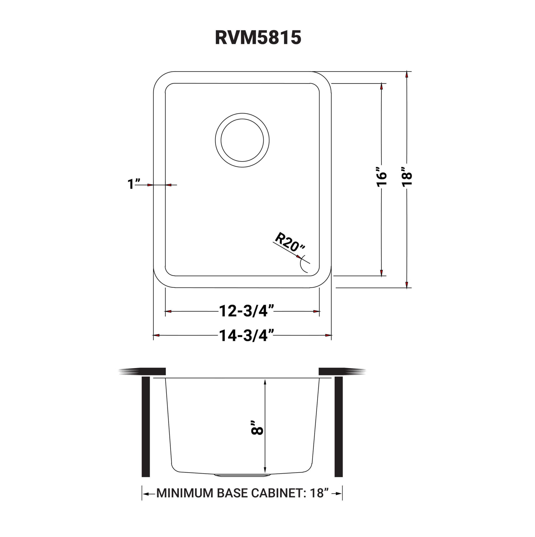 Ruvati RVM5815