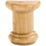 Hardware Resources Carved Wood Accent — SPOL1-RW