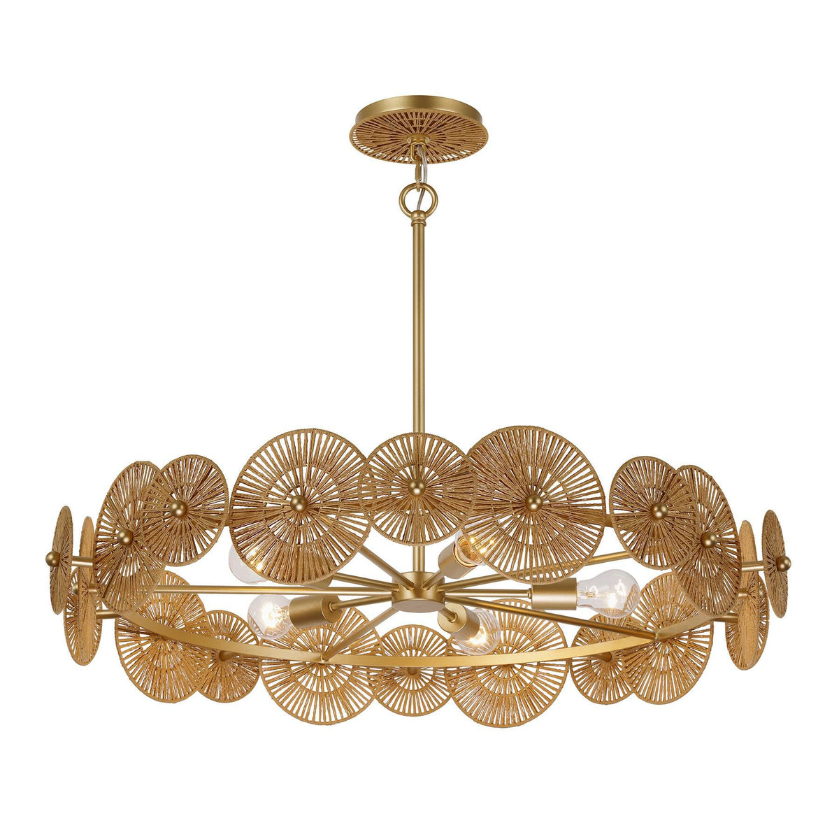 Abbott 5 Light Pendant by Savoy House