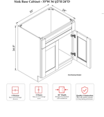 RHC-REG-O-SB33 - Specification Drawing