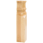 2-7/8" W x 1-7/8" D x 9-7/8" H Spool & Rubberwood Transition Block