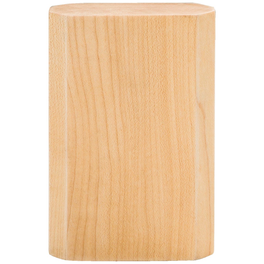 2-3/4" W x 1" D x 4" H Poplar Beveled Transition Block