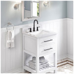Jeffrey Alexander vanity top, White Carrara Marble