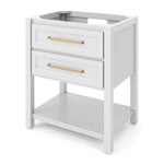 30" Kipling Vanity by Jeffrey Alexander - White