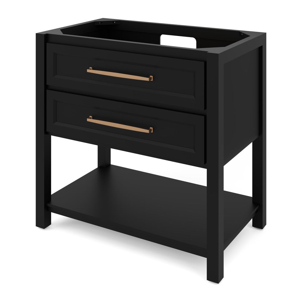 36" Kipling Vanity by Jeffrey Alexander - Black
