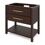 36" Kipling Vanity by Jeffrey Alexander - Dark Walnut