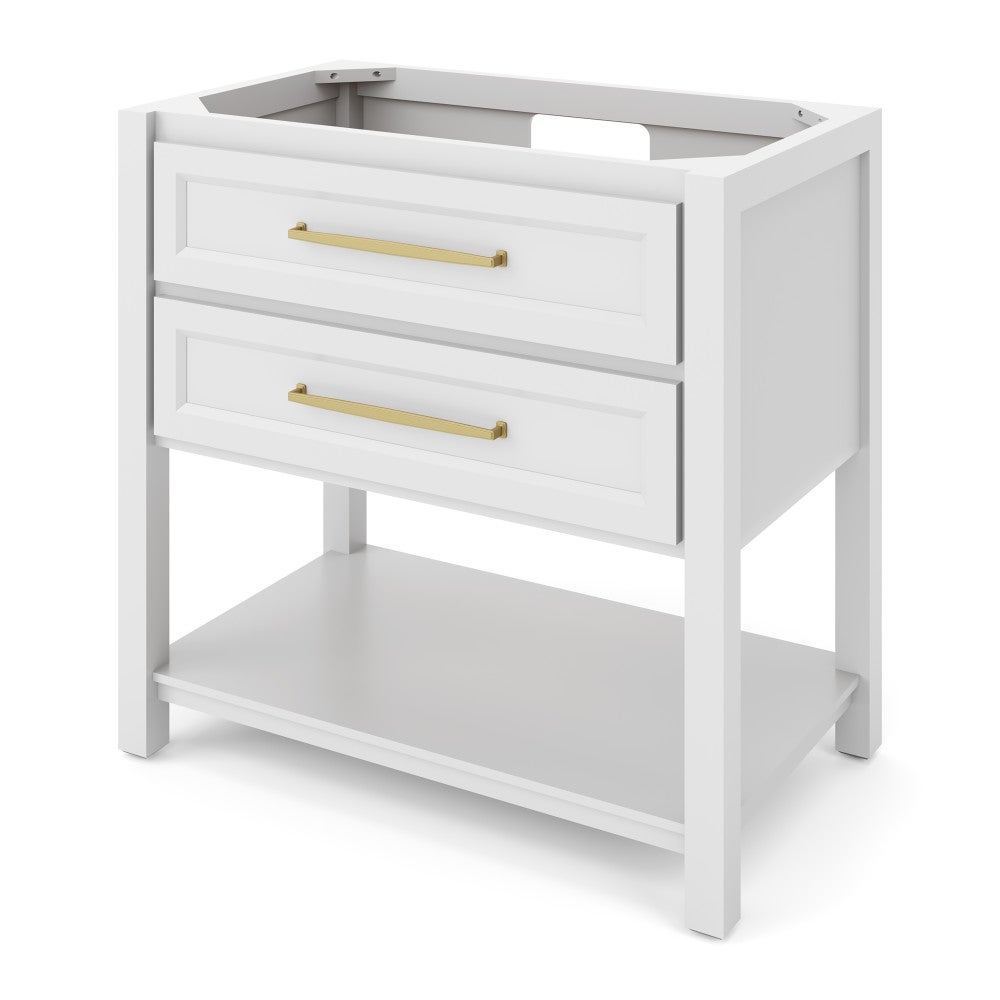 36" Kipling Vanity by Jeffrey Alexander - White