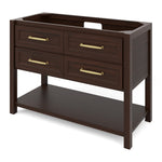 48" Kipling Vanity by Jeffrey Alexander - Dark Walnut