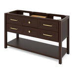 60" Kipling Vanity by Jeffrey Alexander - Dark Walnut