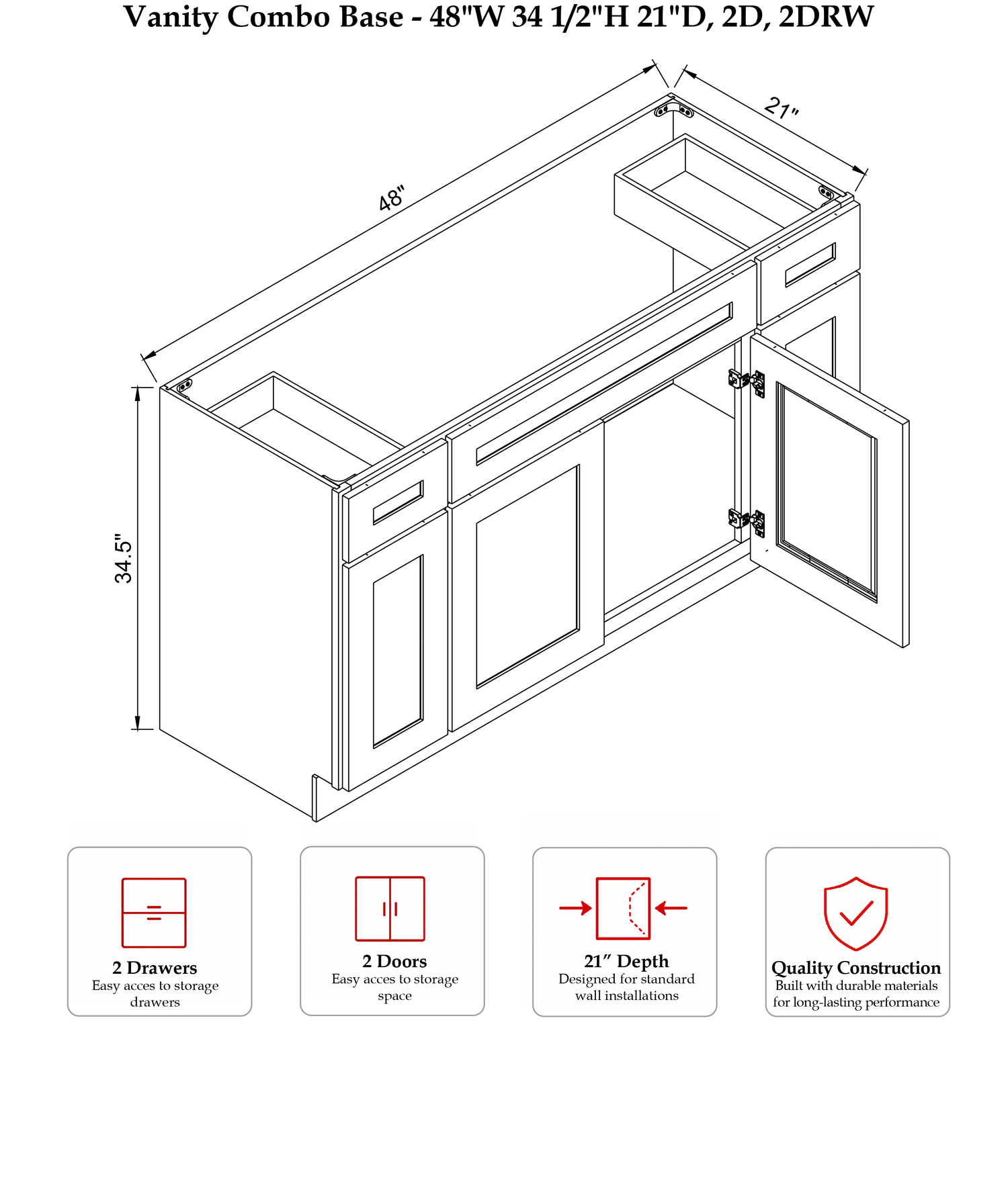RHC-SIG-N-VSDB48 - Specification Drawing