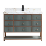 Legion WK2438-48-WITH WHITE NATURAL TOP Pewter Green