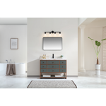 Legion WK2438-48-WITH WHITE NATURAL TOP Pewter Green