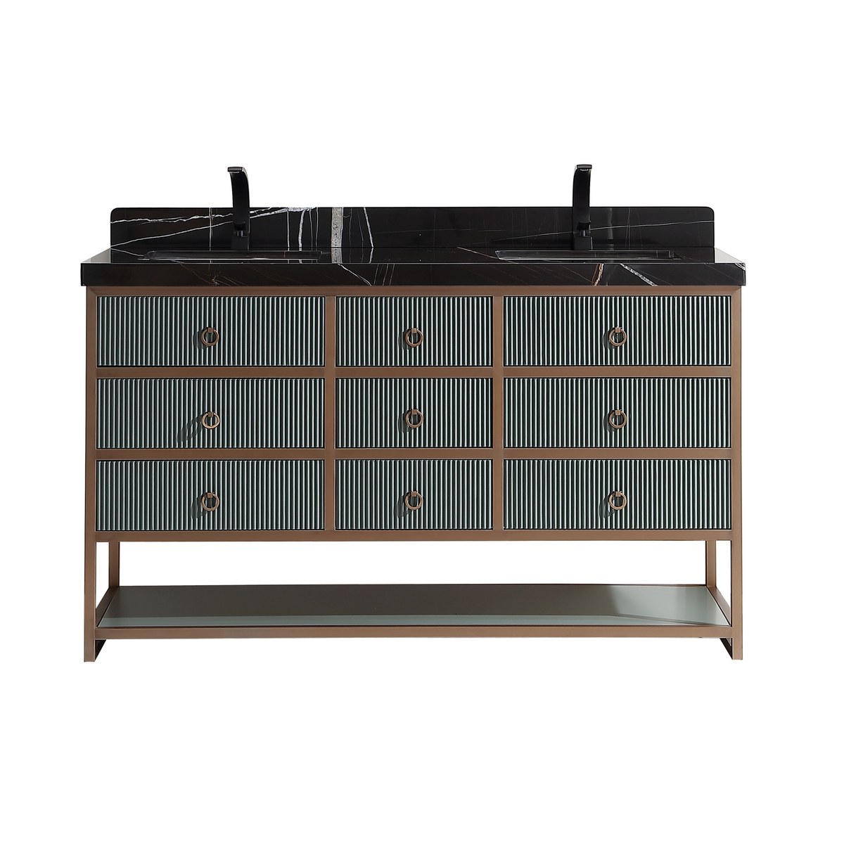 WK2438-60D-PG-WITH WHITE NATURAL TOP
