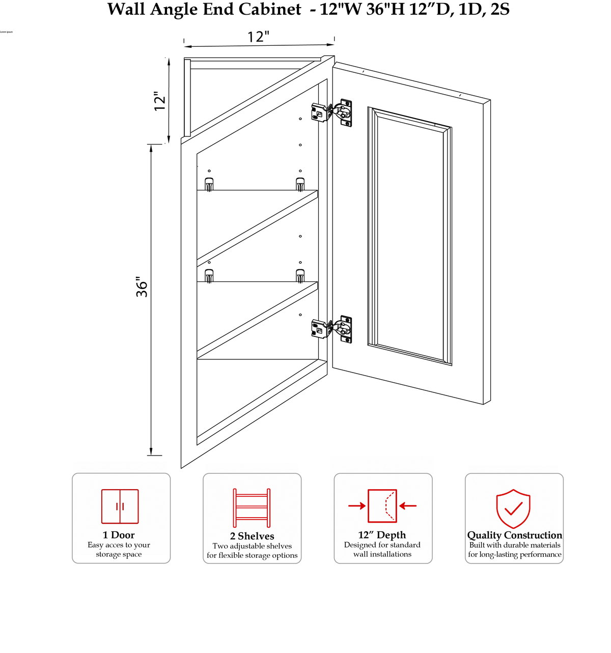RHC-SIG-P-WAE1236 - Specification Drawing