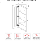 RHC-STU-F-WAE1242 - Specification Drawing